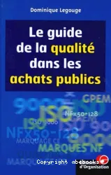 Le Guide de la qualité dans les achats publics