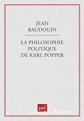 La Philosophie politique de Karl Popper