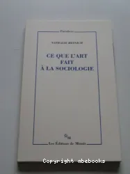 Ce que l'art fait à la sociologie