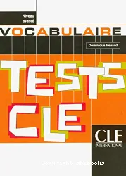 Vocabulaire : tests CLE : niveau avancé