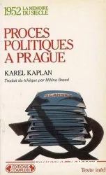Procès politiques à Prague