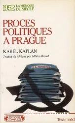 Procès politiques à Prague