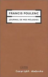 Journal de mes mélodies