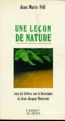 Une leçon de nature, avec les 