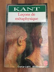 Leçons de métaphysique