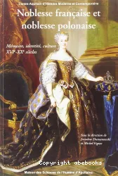 Noblesse française et noblesse polonaise