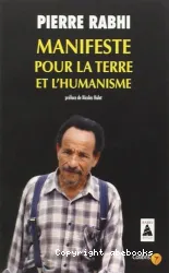 Manifeste pour la terre et l'humanisme