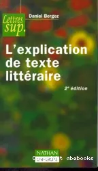 L'Explication de texte littéraire