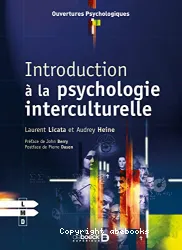 Introduction à la psychologie interculturelle