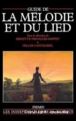 Guide de la mélodie et du lied