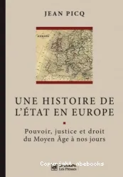 Une histoire de l'Etat en Europe