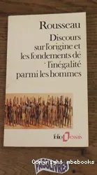 Discours sur l'origine et les fondements de l'inégalité parmi les hommes