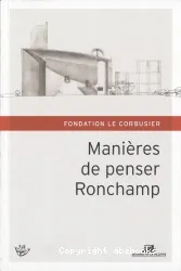 Manières de penser Ronchamp