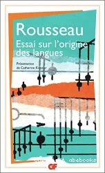 Essai sur l'origine des langues