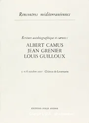 Albert Camus, Jean Grenier, Louis Guilloux