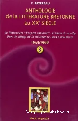 Anthologie de la littérature bretonne au XXe siècle