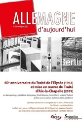 60e anniversaire du traité de l'Elysée (1963) et mise en oeuvre du traité d'Aix-la-Chapelle (2019)