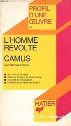 L'Homme revolté de Camus