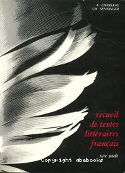 Recueil de textes littéraires français: XIXe siècle