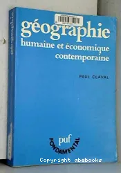 Géographie humaine et économique contemporaine