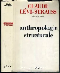 Anthropologie structurale. [1]