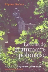 Leçons de grammaire polonaise