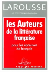 Les Auteurs de la littérature française