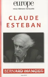 Claude Esteban ; Bernard Manciet