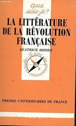 La littérature de la Révolution Française