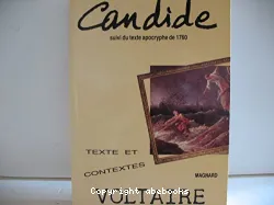 Voltaire : Candide ou l'optimisme ; suivi du Texte apocryphe de 1760