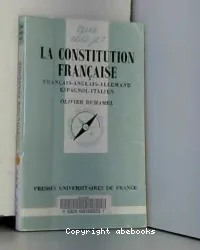 La Constitution Française: Français-anglais-allemand-espagnol-it alien