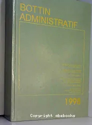 Bottin administratif 1999