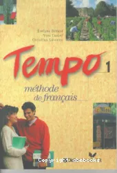 Tempo 1, Méthode de français, manuel