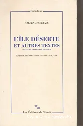 L'Ile déserte et autres textes, textes et entretiens, 1953-1974