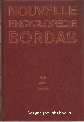 Nouvelle encyclopédie Bordas Tome 8 : Plâtre-Sadova
