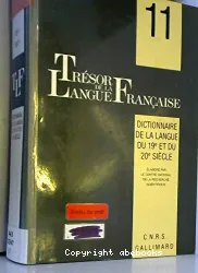 Trésor de la Langue Française Tome 11 : Lot - Natalité