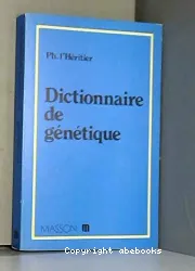 Dictionnaire de génétique