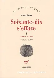 Soixante-dix s'efface: journal 1965-1970