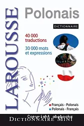 Mini dictionnaire français-polonais, polonais-français