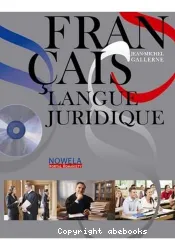 Français langue juridique